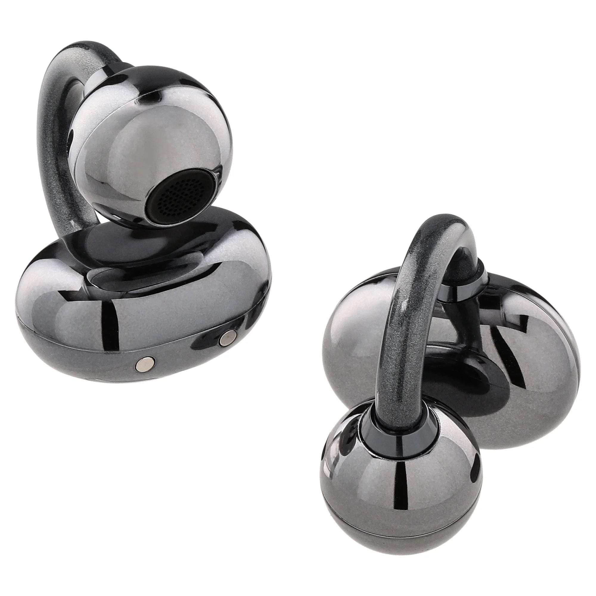 onn Nebulode Pro Open-Clip Wireless Earbuds, Blue