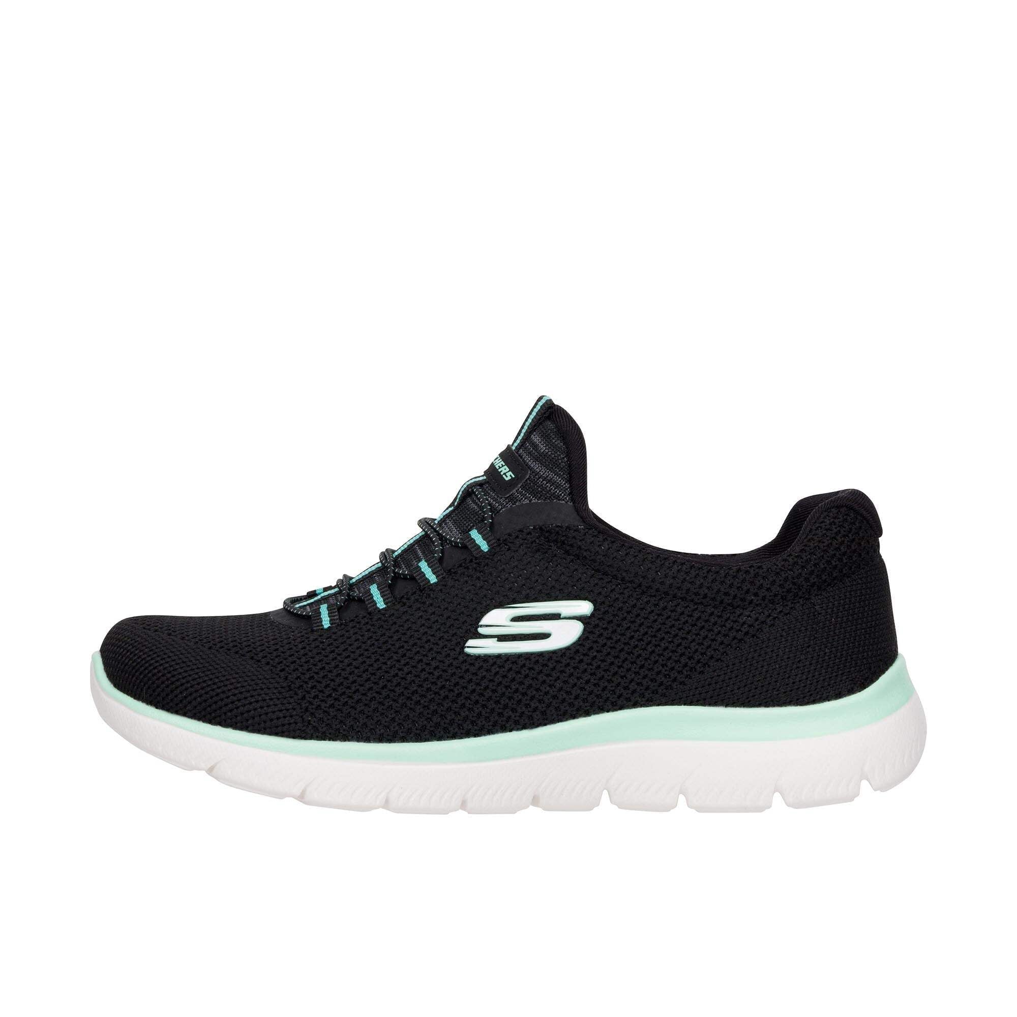 Skechers Women's SUMMITS-COOL CLASSIC Slip-On Athletic Sneaker, Wide Width Available
