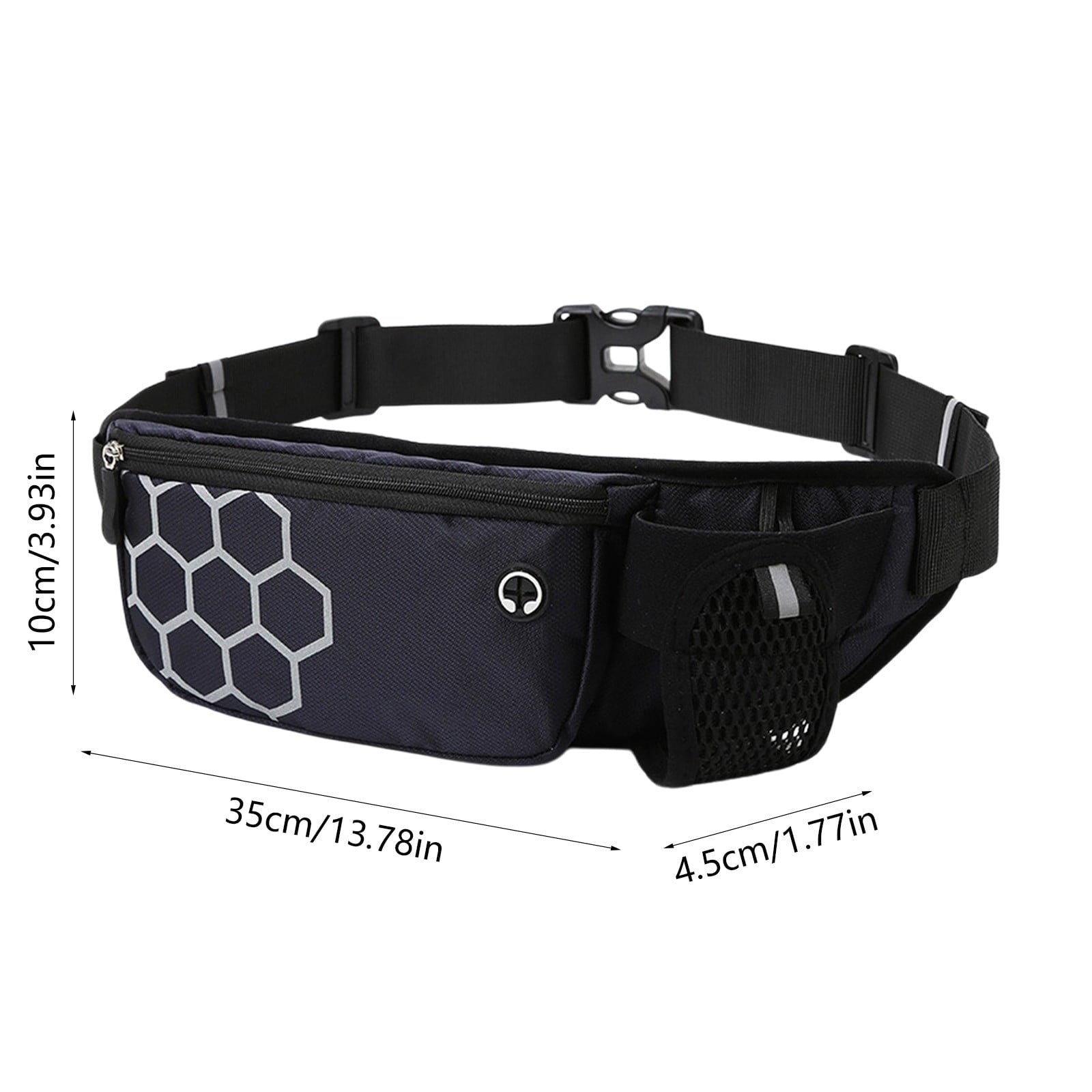 BRELIL 3Pcs Hydration Running Waist Pack, Unisex Water Bottle Belt for Marathon Training, Waterproof Lightweight Fitness Gear for Outdoor Sports Hiking Cycling Phone Holder