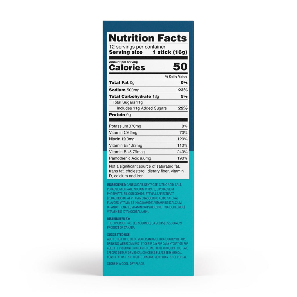 Liquid I.V.® Watermelon Hydration Multiplier® Powdered Electrolyte Drink Mix, 6 Count Packets