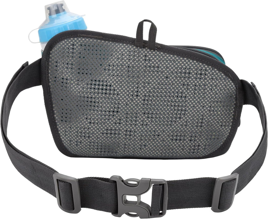 YUOTO Waist Pack Hydration Running Belt with Water Bottle Holder, Blue, 2 Pack
