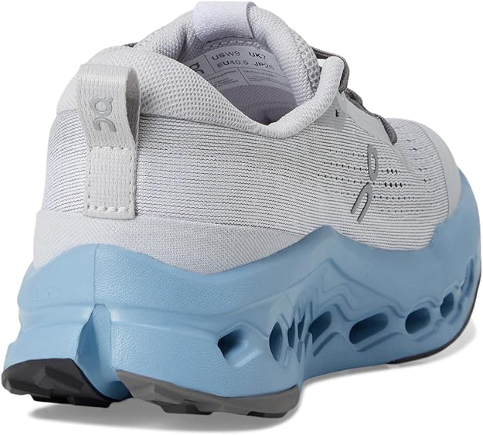 On Women's Cloudsurfer Trail 2 Glacier/Dust 3WF30103660-9