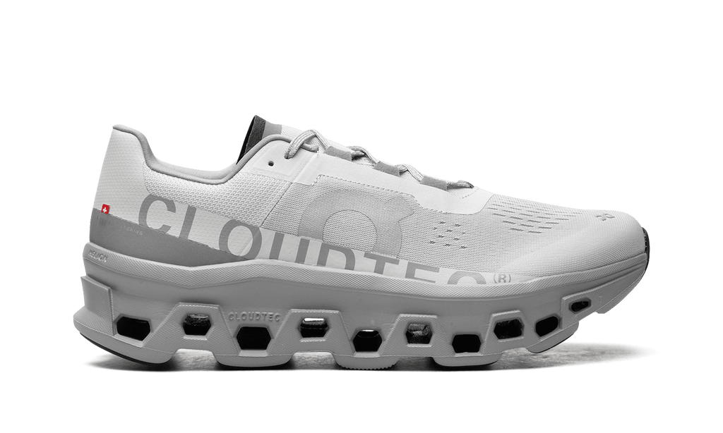 On MENS Cloudmonster "Ice | Alloy" 61.97788 from Stadium Goods