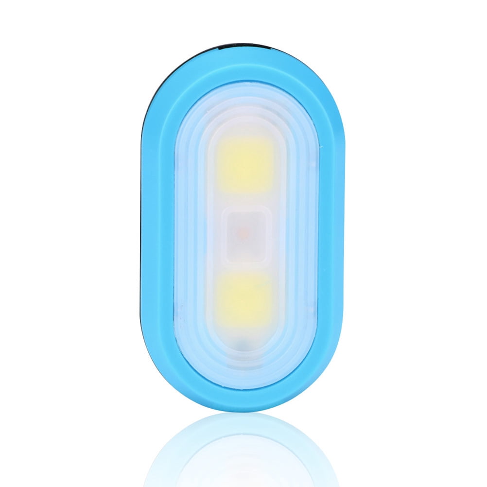 HONMEET 4Pcs Slim LED Running Light with Clip on Assorted Color for Reflective Night Run Safety