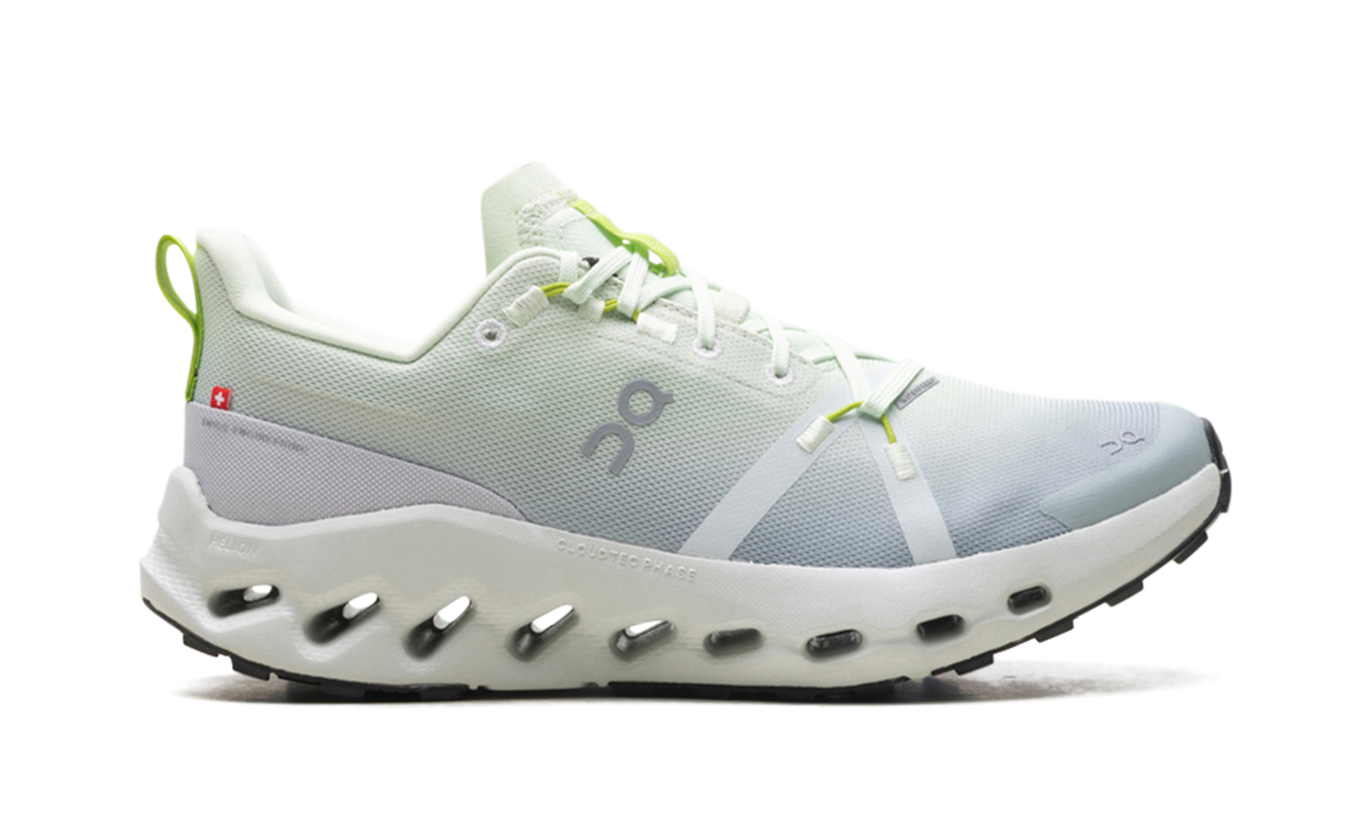 ON WOMENS Cloudsurfer Trail Waterproof Womens "Lima Mineral" 3WE10292850 3WE10292850 from Stadium Goods
