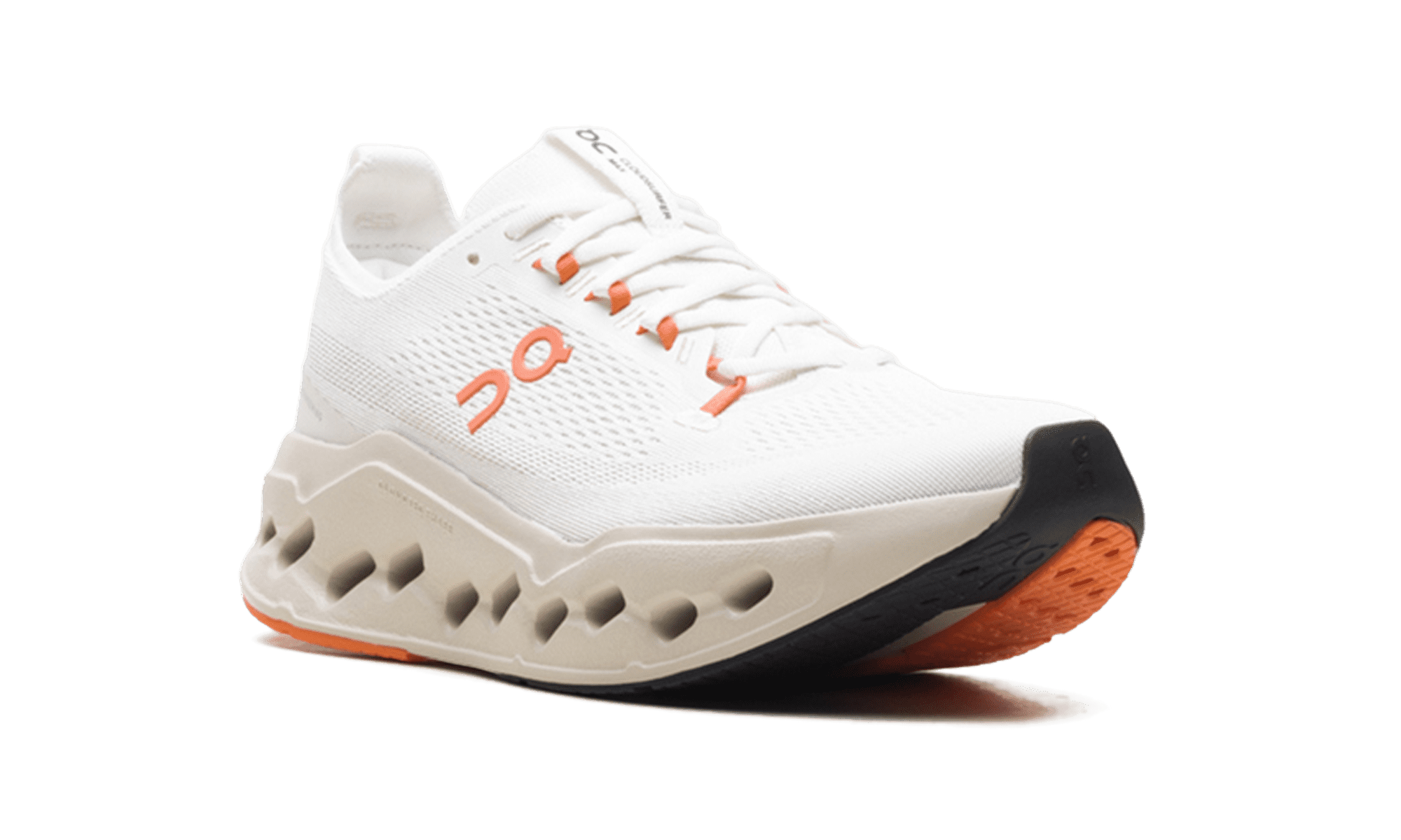 ON RUNNING WOMENS Cloudsurfer Max Womens "Ivory / Salmon" 3WF30223297 3WF30223297 from Stadium Goods