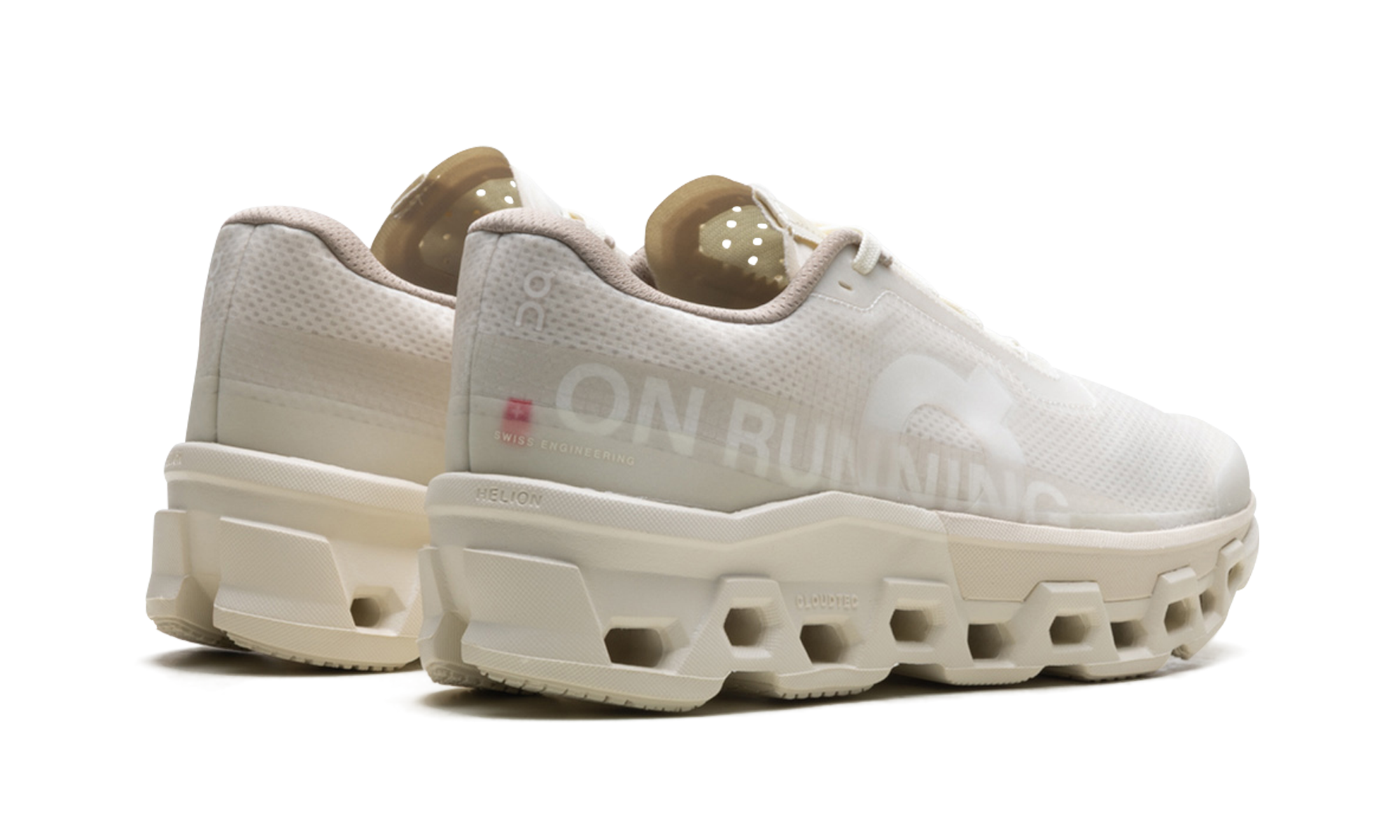 On MENS Cloudmonster 2 Invincible "Ivory/White" 3ME30491195 3ME30491195 from Stadium Goods