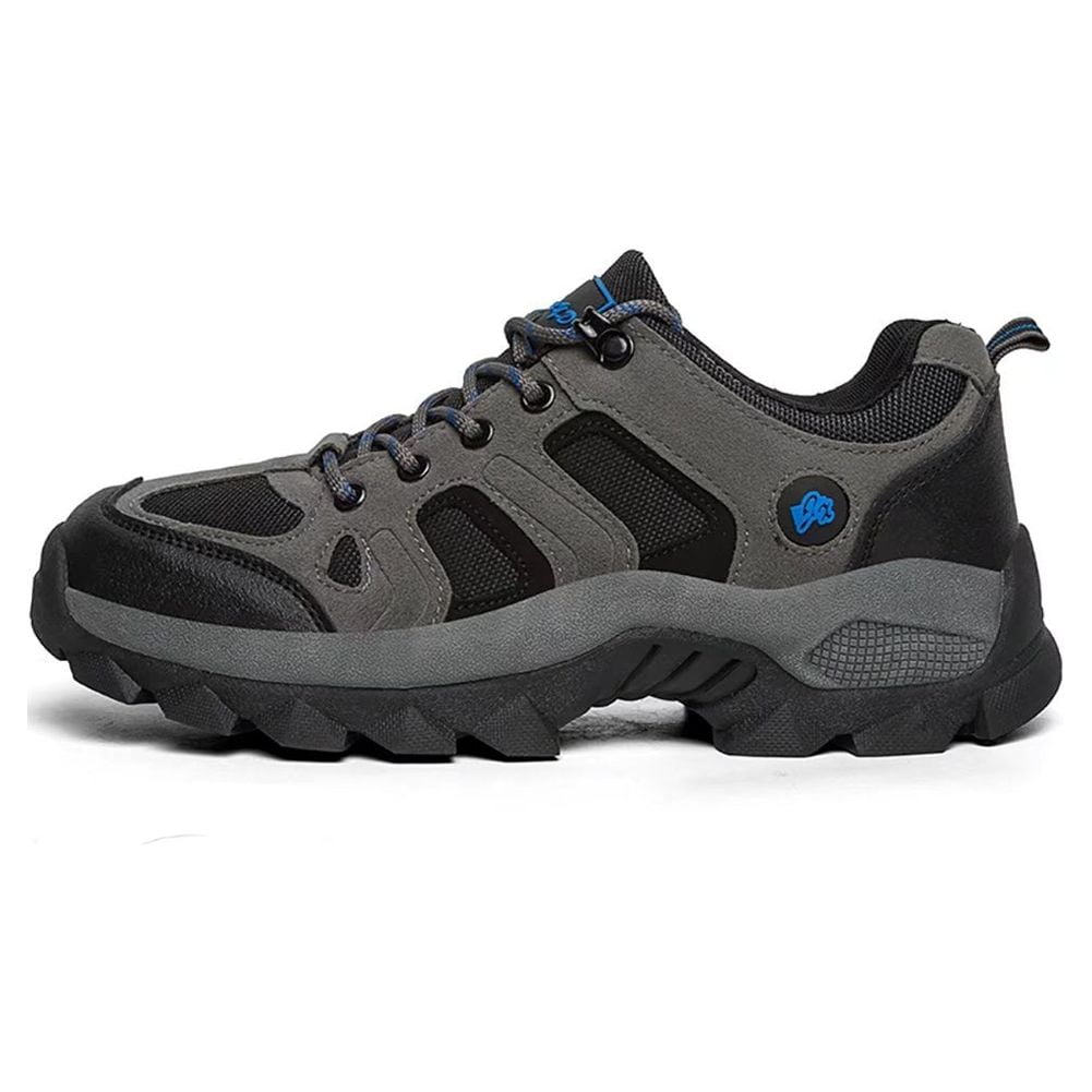 HOBIBEAR Mens Sneakers Leather Running Shoes Trainers Sneaker Casual Hiking Shoes