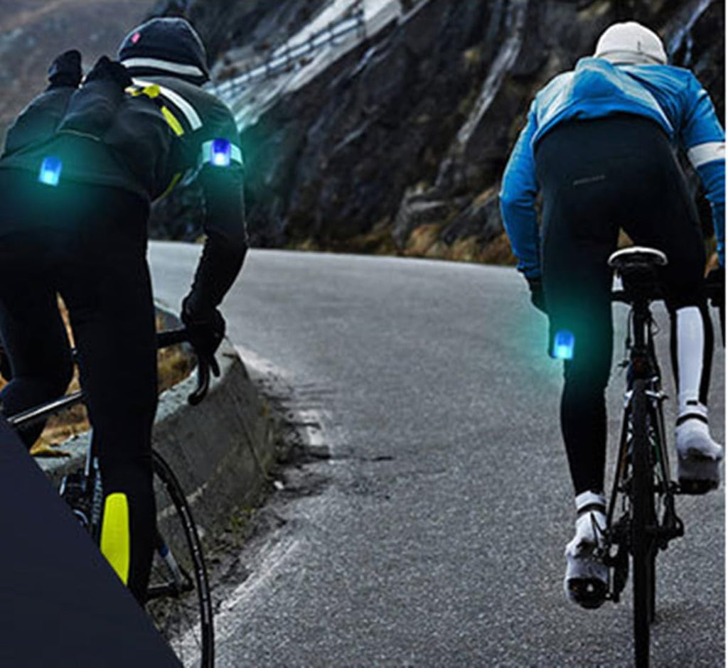 EONQY LED Safety Light Magnetic Clip on, 5 Pack Running Lights for Runners, Reflective Running Gear with 3 Light Modes for Running, Hiking, Outdoor Adventure, Camping