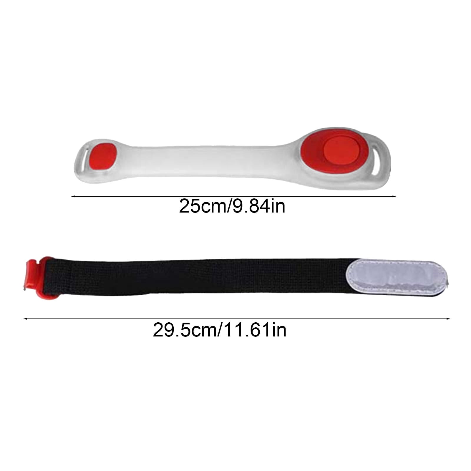 Yunuuuoa 2 Packs LED Running Armband Light, High Visibility Reflective Safety Armband for Night Jogging Cycling, Waterproof Adjustable with Multiple Modes, Outdoor Sports Gear for Adults