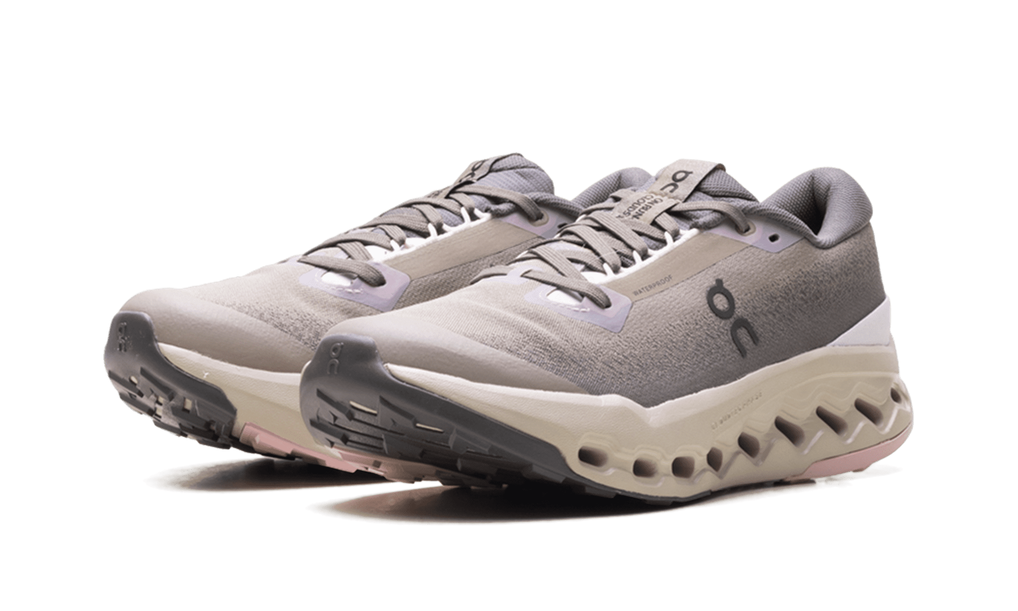 ON RUNNING WOMENS Cloudsurfer Trail 2 WP Womens "Cinder/Desert" 3WF30123318 3WF30123318 from Stadium Goods