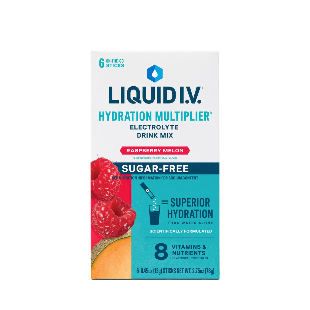 Liquid I.V.® White Peach Hydration Multiplier® Sugar-Free Electrolyte Powder Drink Mix, 6 Count Packets
