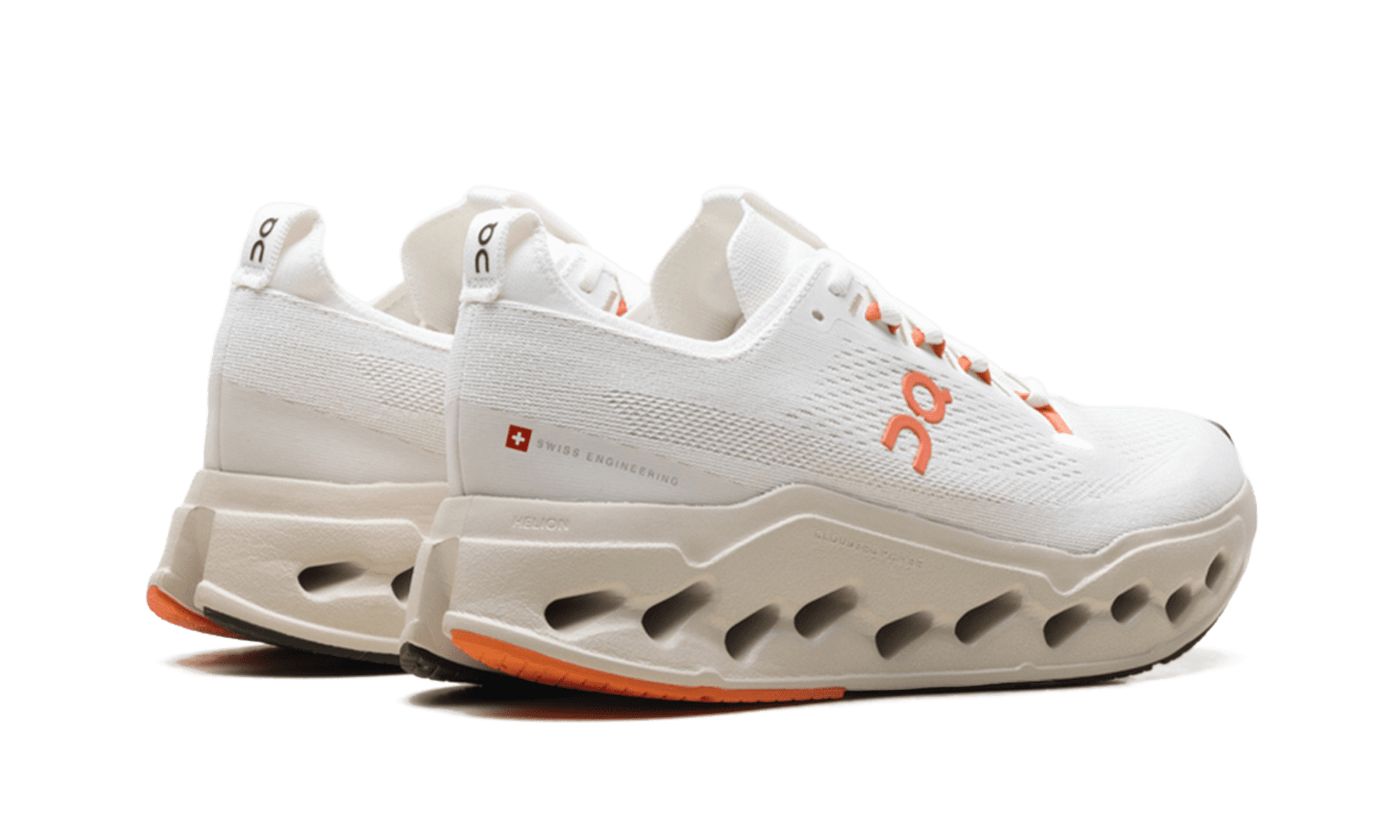 ON RUNNING WOMENS Cloudsurfer Max Womens "Ivory / Salmon" 3WF30223297 3WF30223297 from Stadium Goods