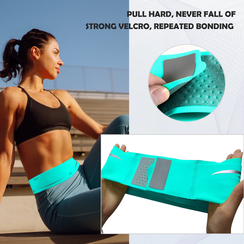 LUXMO LUXURY MOBILE Slim Running Belt Fanny Phone Holder for Running
