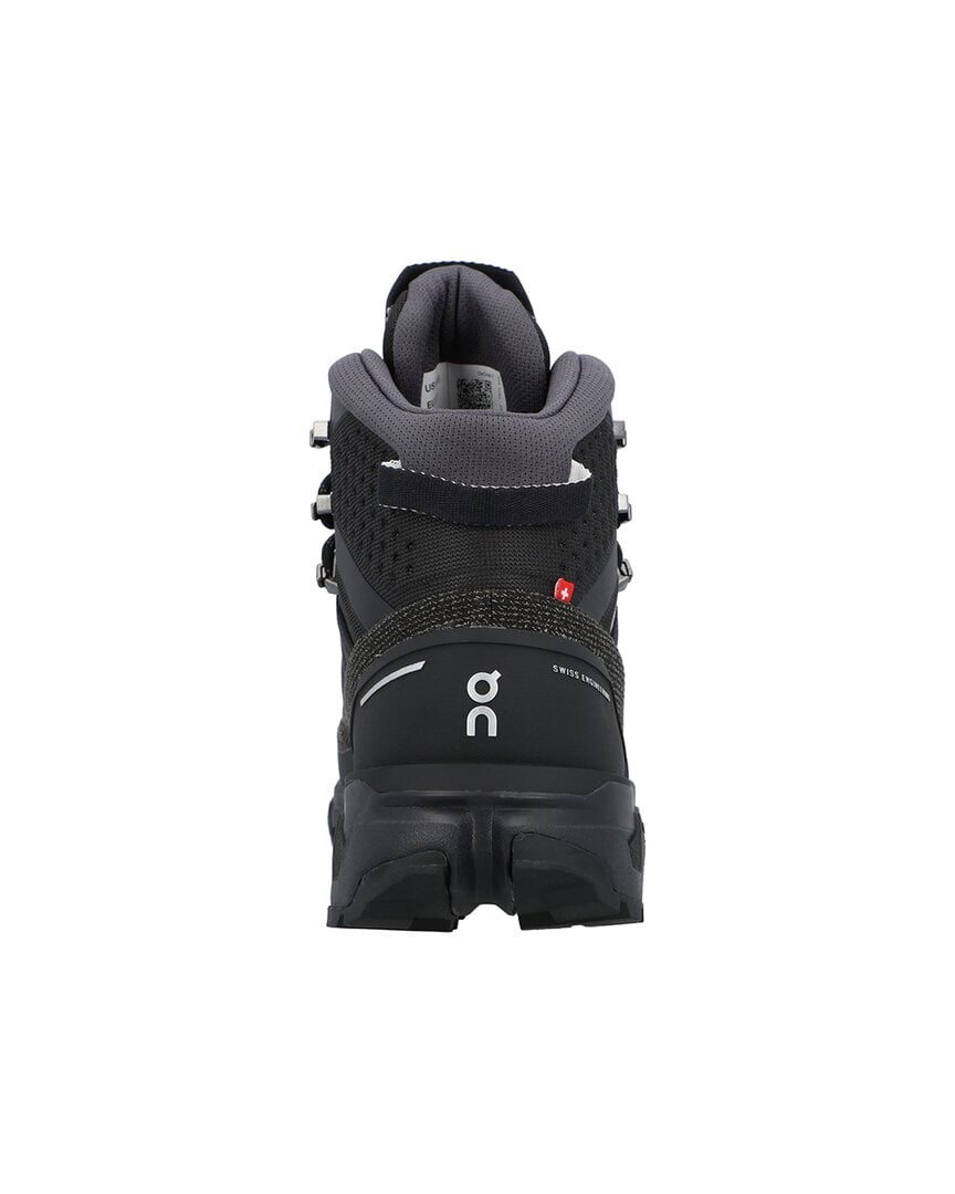 On Running Cloudrock Trek Waterproof Canvas Sneaker, 8.5, Black