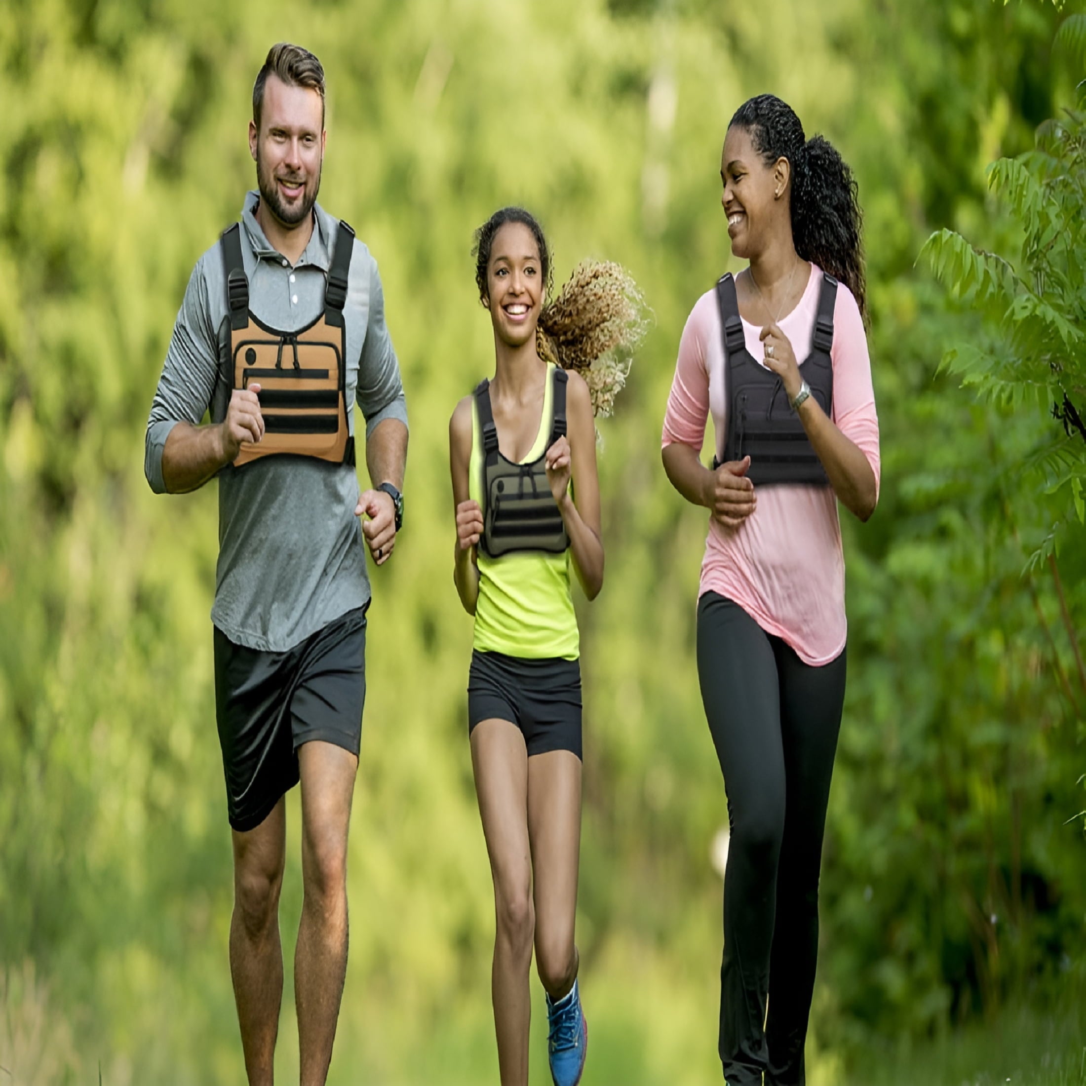 GASTROPOD 2026 New Chest Bag for Men, Running Pack Vest for Workouts, Water Resistant Sports Chest Pack for Running for Hiking, Cycling, Gym, Travel