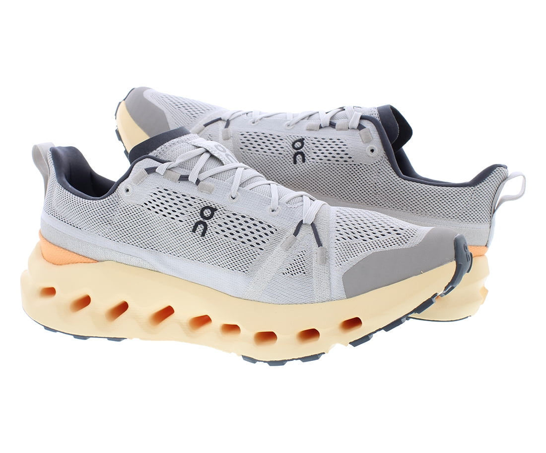 On Cloudsurfer Trail Mens Shoes Size 10, Color: Silver/Blonde