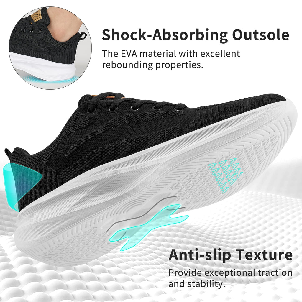 Ablanczoom Womens Sneakers Shoes: Comfortable Woman Running Shoes Lightweight Athletic Tennis Shoe