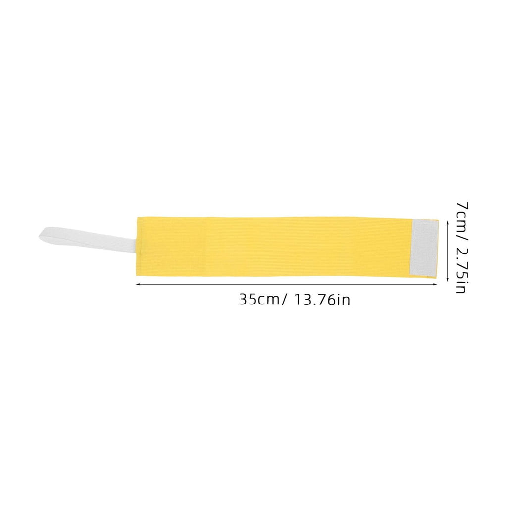 FONDOTIN High Visibility Reflective Yellow Nylon Armband for Running, Cycling, Outdoor Sports Safety Gear