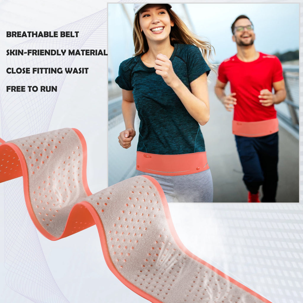 LUXMO LUXURY MOBILE Slim Running Belt Fanny Phone Holder for Running